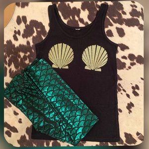 DIY Mermaid Tank and leggings!